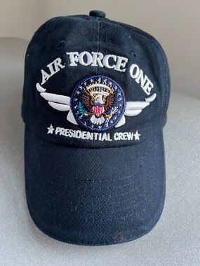 Old Glory Navy 'Air Force One' Presidential Crew Cap Baby Toddler